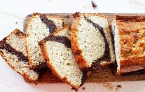 banana brown loaf cake