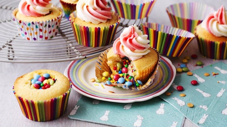 Pinata Cupcakes Recipe