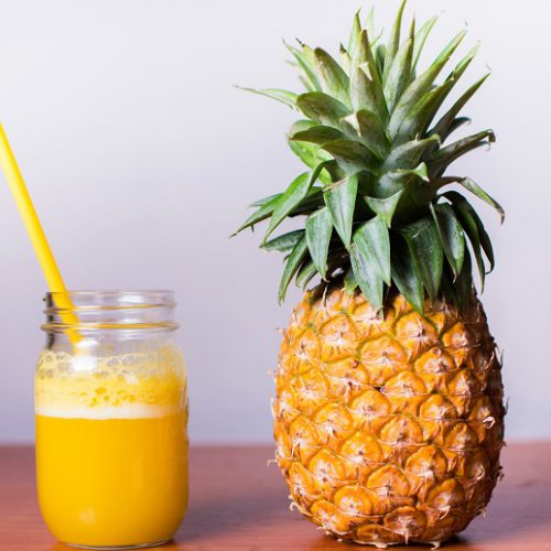 homemade pineapple juice