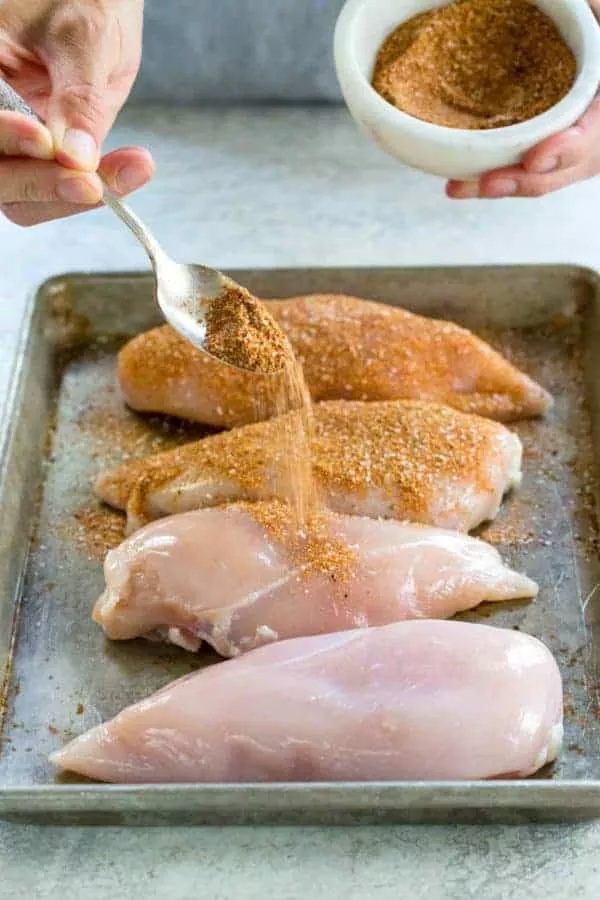 spice chicken for grilling