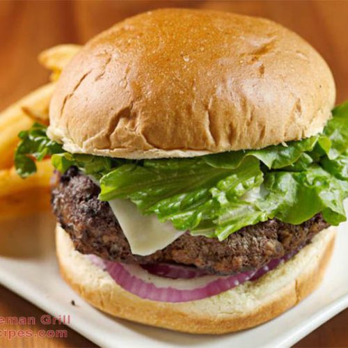Easy Delicious George Foreman Grill Beef Burger Recipe