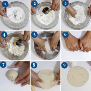 Pastry Dough for Samosa