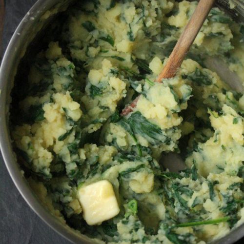 25 Minute Spinach Mashed Potatoes Gluten Free Feed Me Phoebe