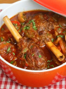Braised lamb knuckles in red wine sauce recipes