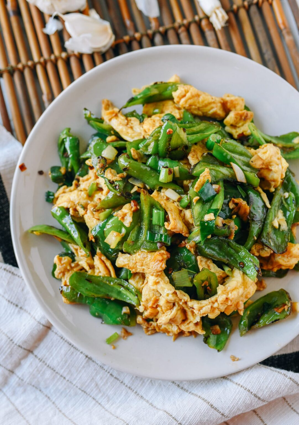Quick Egg Stir Fry with Peppers 1