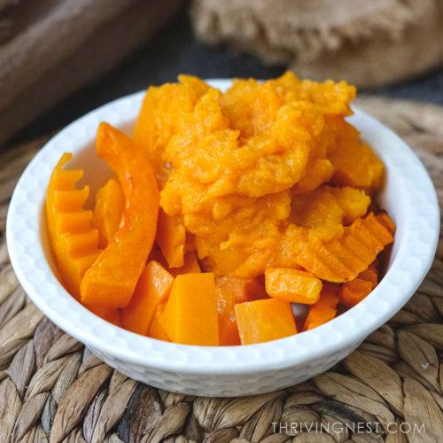 how to prepare butternut squash baby