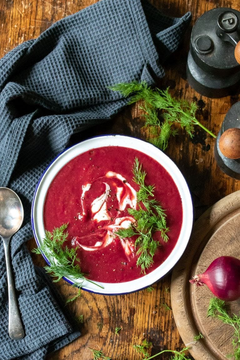 Beetroot soup 4