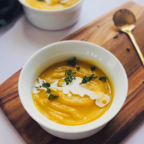 Frugal Recipes Simple Coconut Ginger Pumpkin Soup This Mama Blogs