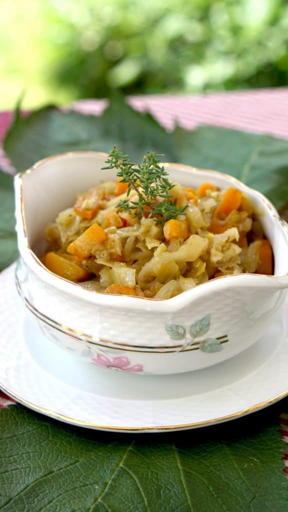 White cabbage stew with carrotes 22Regional Autumn recipe22 by Truefoodsblog 2 576x1024 1